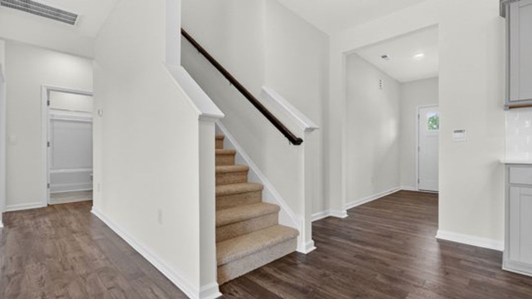 Spacious, unfurnished interior of a new home in Hawley Glen, Lillington (Image 9). Spacious, unfurnished interior of a new home in Hawley Glen, Lillington (Image 9).