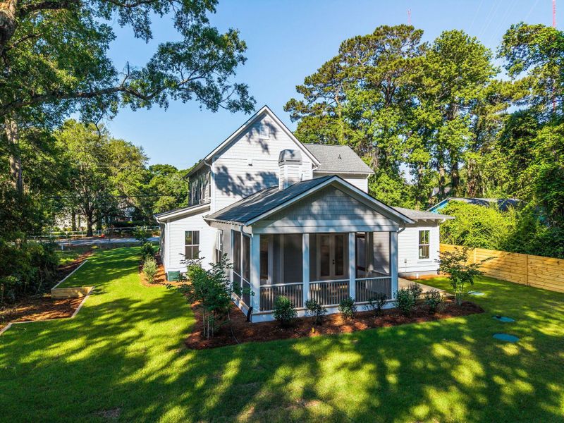 Front exterior of a new home in , Mount Pleasant, SC, highlighting curb appeal (Image 32).