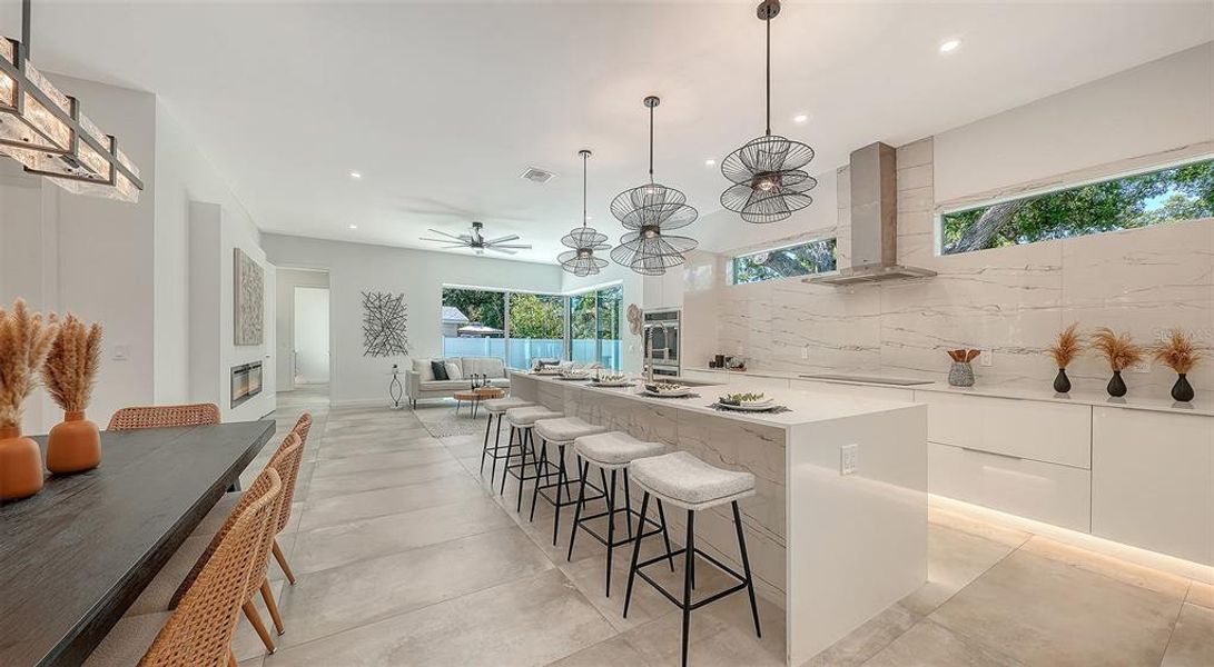 Furnished interior view inside a new home in , Sarasota (Image 7).