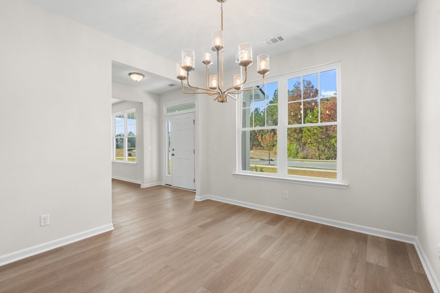 Representative unfurnished interior of a home built from the The Dalton by Smith Family Homes in Ramsey Landing, Rincon (Image 16).