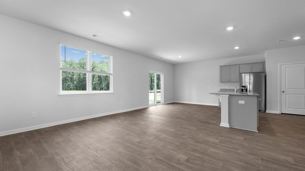 Representative unfurnished interior of a home built from the Aisle by D.R. Horton in Pine Hills at Cane Bay, Summerville (Image 15).