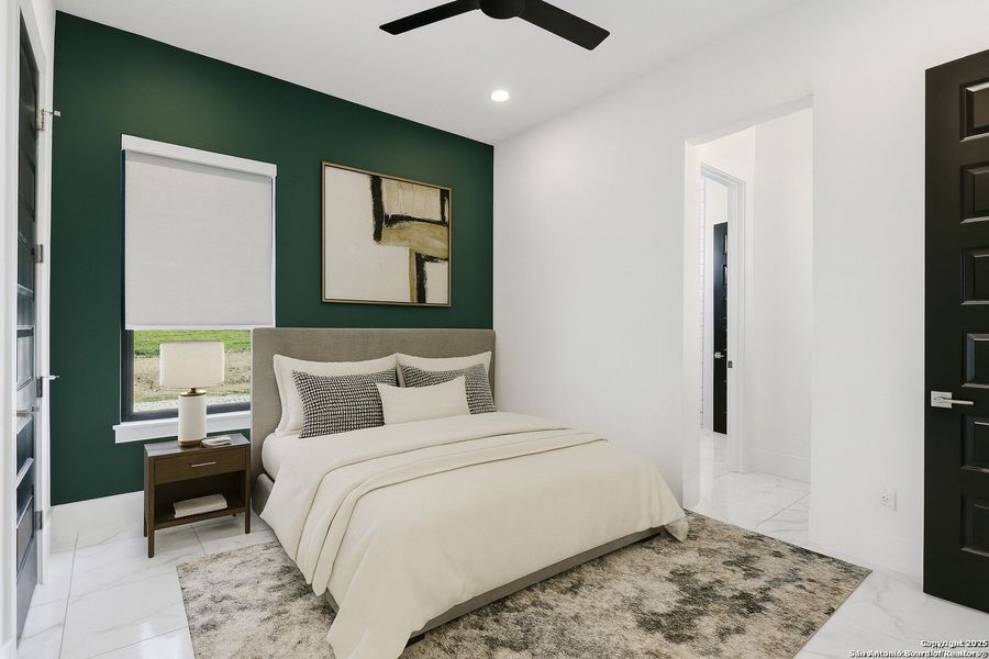 Furnished interior view inside a new home in , San Antonio (Image 14). Furnished interior view inside a new home in , San Antonio (Image 14).