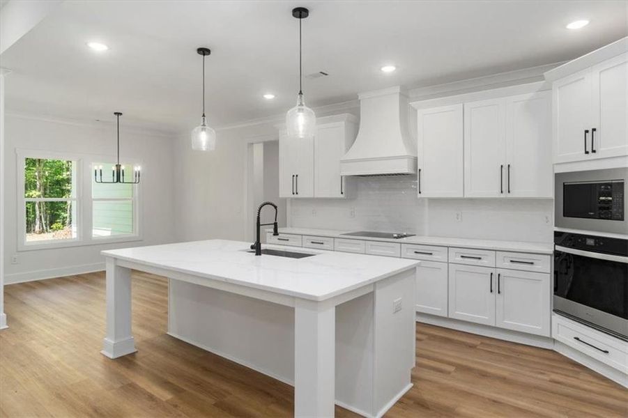 Furnished interior view inside a new home in , Social Circle (Image 7). Furnished interior view inside a new home in , Social Circle (Image 7).