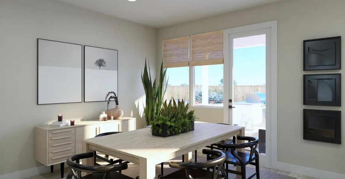 Furnished interior view inside a new home in , Kyle (Image 6).