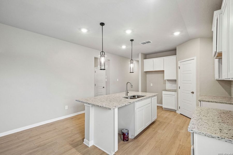 Furnished interior view inside a new home in Royal Crest, San Antonio (Image 9).