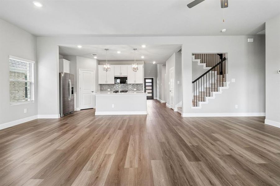 Photo is not of the actual home, but is an inspirational photo of builder’s model home and may depict options, furnishings, and/or decorator features that are not included.