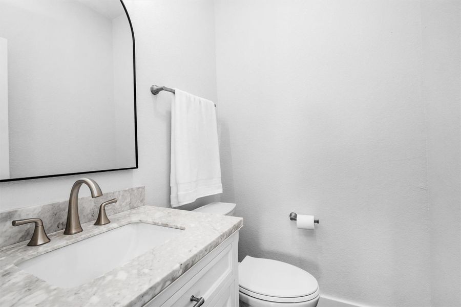 Furnished interior view inside a new home in , Houston (Image 8).