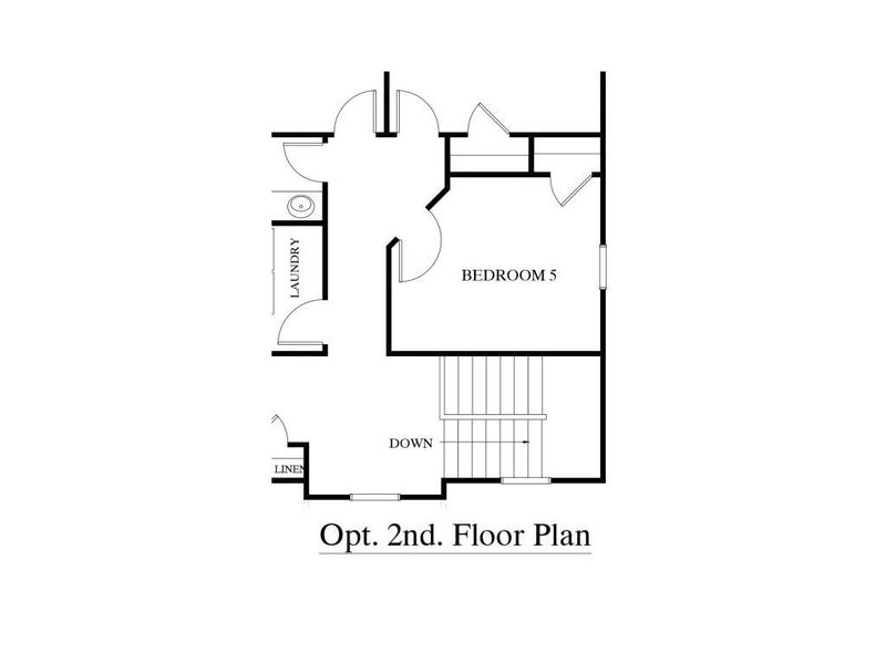 2D floor plan layout of this home in Red Bird Manor, Jefferson, GA (Image 3).