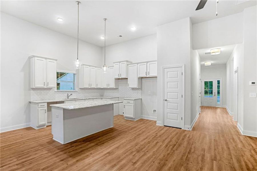 Furnished interior view inside a new home in Waters Edge, Mansfield (Image 6). Furnished interior view inside a new home in Waters Edge, Mansfield (Image 6).