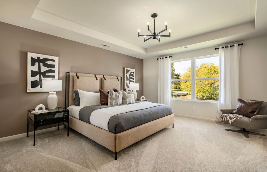 Furnished interior view inside a new home in Forest Creek, Waxhaw (Image 11). Furnished interior view inside a new home in Forest Creek, Waxhaw (Image 11).