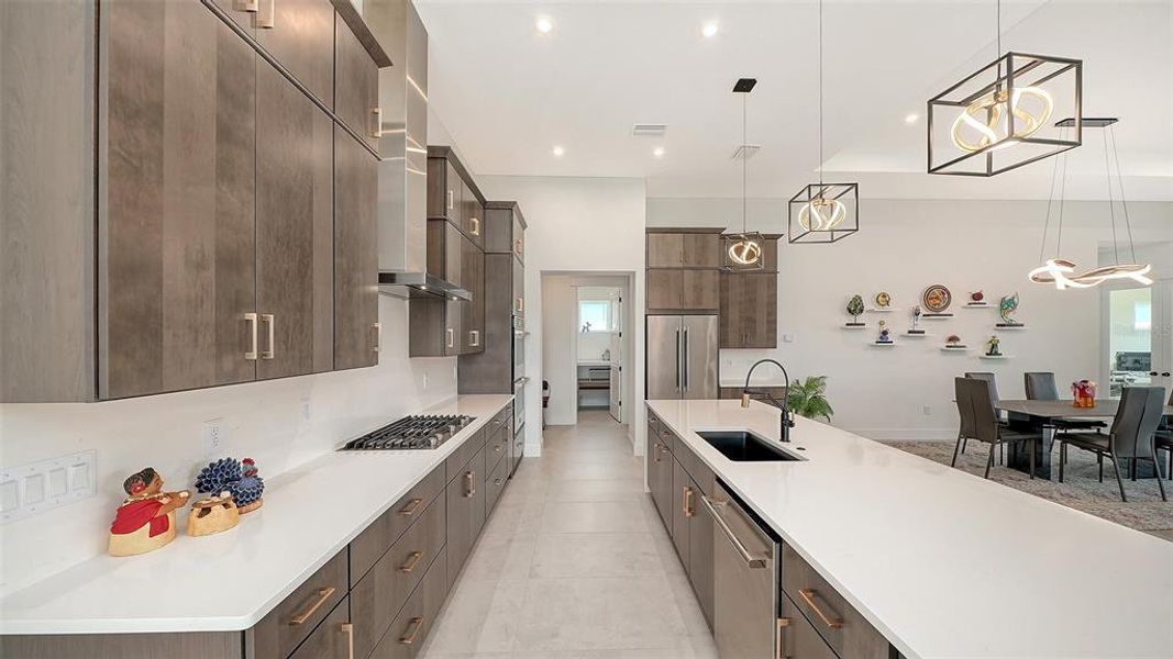 Furnished interior view inside a new home in , Sarasota (Image 37).