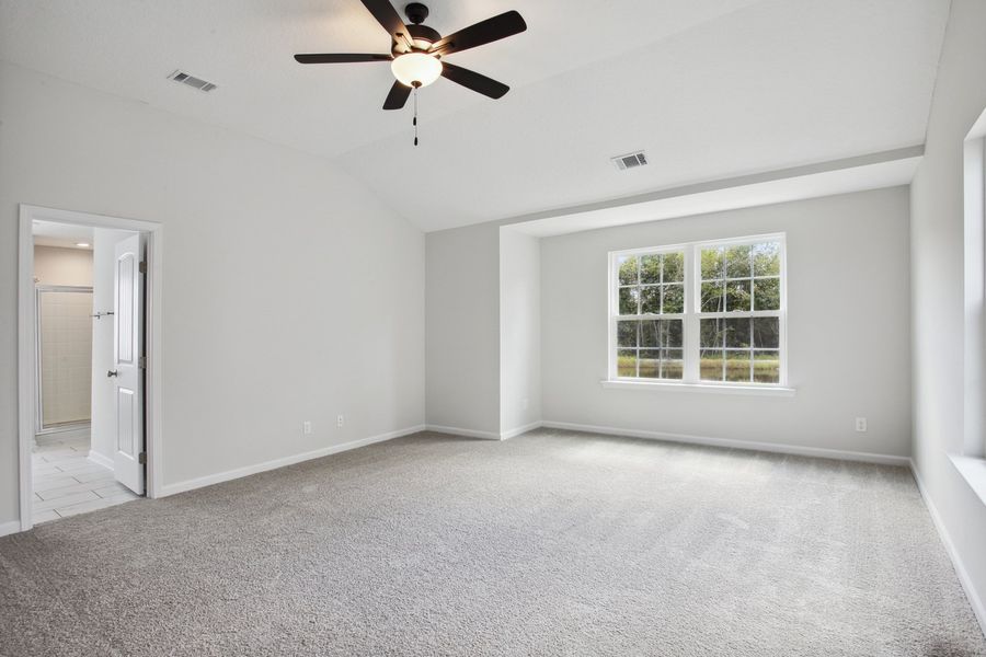 Representative unfurnished interior of a home built from the The Dunham by RTS Homes in Lakeside at Fifteen West, Hinesville (Image 24).