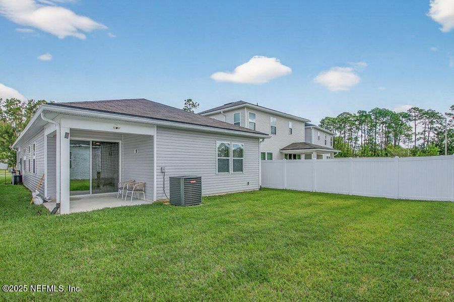 Exterior details and patio area of a home in , Jacksonville (Image 1). Exterior details and patio area of a home in , Jacksonville (Image 1).