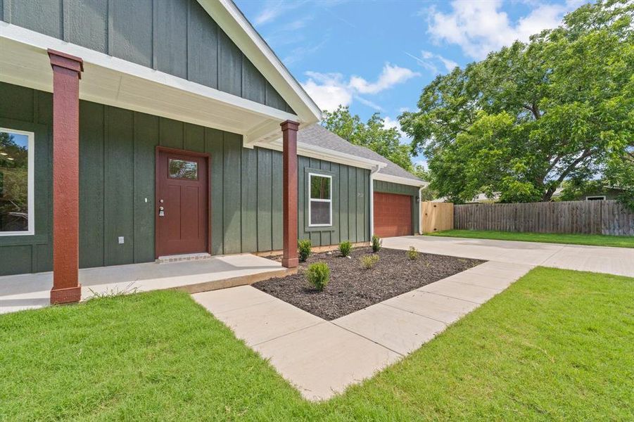 Exterior details and patio area of a home in , Cleburne (Image 28). Exterior details and patio area of a home in , Cleburne (Image 28).