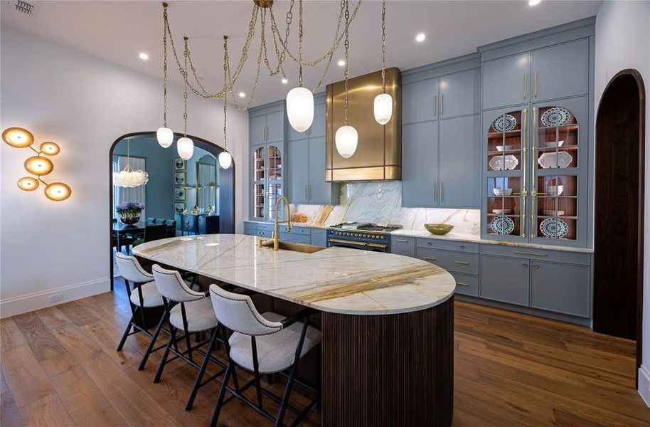 Furnished interior view inside a new home in , Southlake (Image 8).