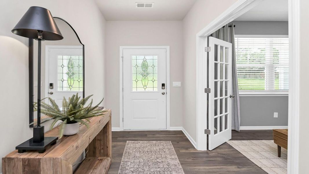 Furnished interior view inside a new home in Pine Hills at Cane Bay, Moncks Corner (Image 38).
