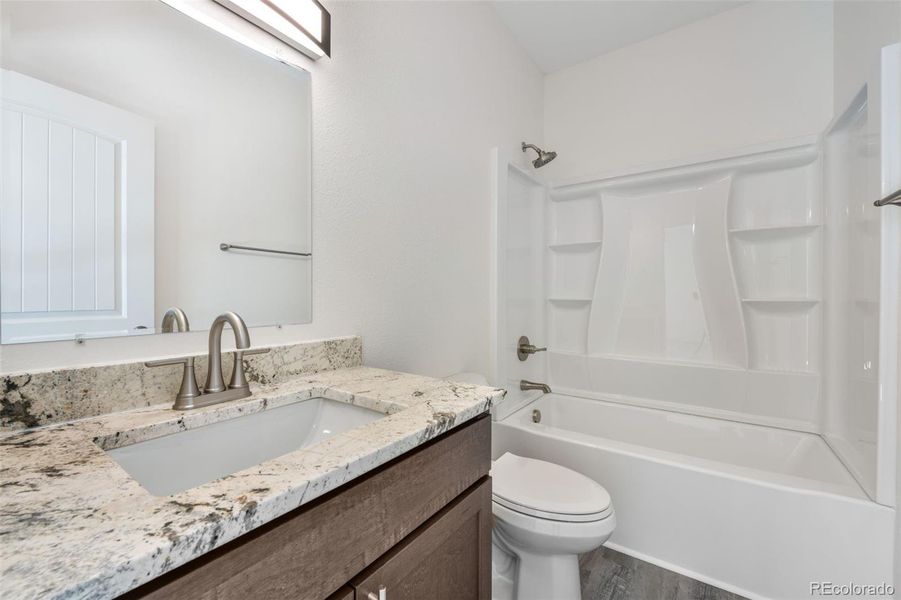 Furnished interior view inside a new home in , Colorado Springs (Image 16).