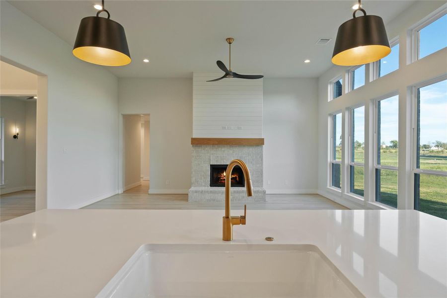 Close-up of interior finishes inside a home in , Montgomery (Image 17). Close-up of interior finishes inside a home in , Montgomery (Image 17).