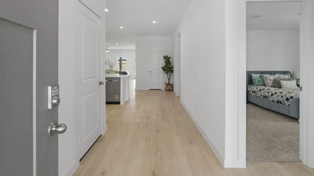 Representative unfurnished interior of a home built from the Kingston - X40K by D.R. Horton in Harvest Pointe, Needville (Image 16).