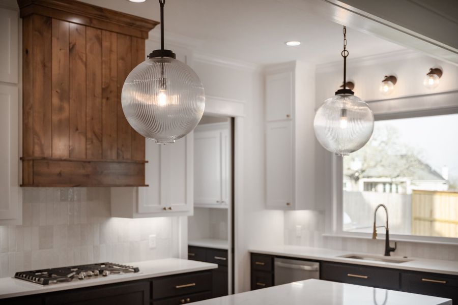 Furnished interior view inside a new home in Greens Prairie Reserve, College Station (Image 36).