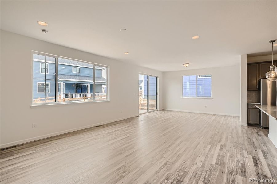 Riverbend Family/Dining Room - Picture not of actual home Riverbend Family/Dining Room - Picture not of actual home