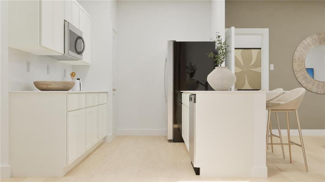 Furnished interior view inside a new home in , Kissimmee (Image 8).