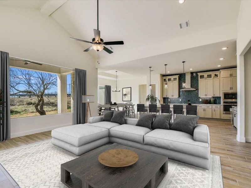 Furnished interior view inside a new home in , Horseshoe Bay (Image 7).
