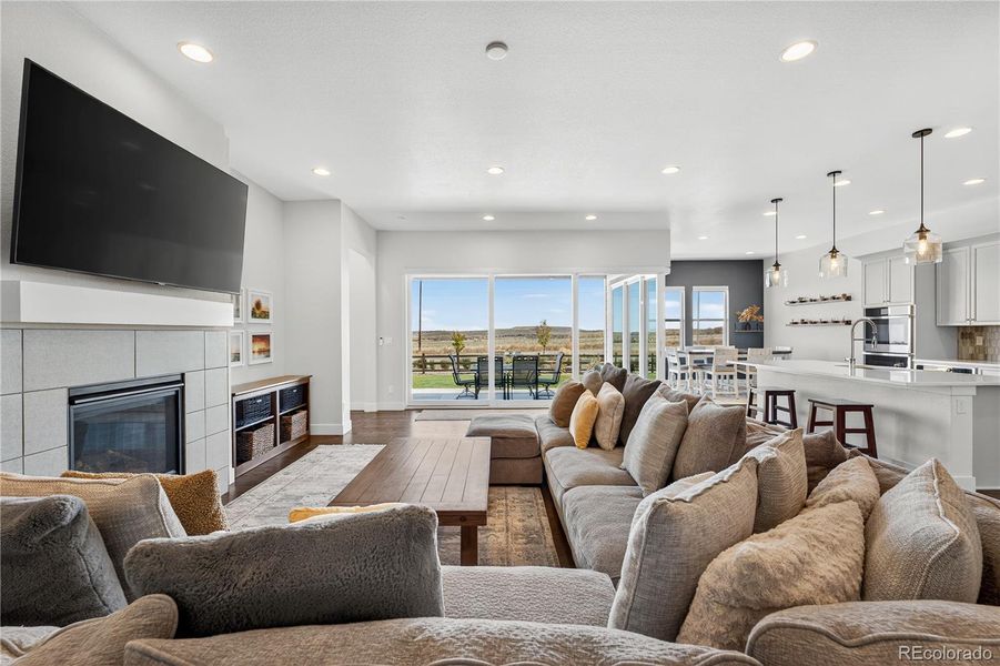 Furnished interior view inside a new home in , Erie (Image 30). Furnished interior view inside a new home in , Erie (Image 30).