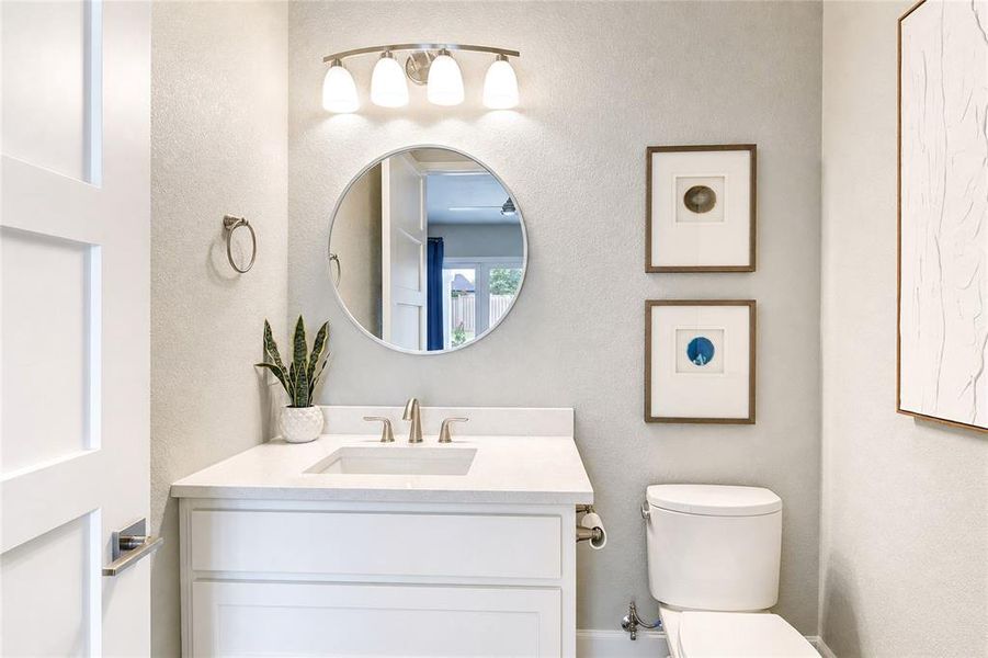 Powder bath