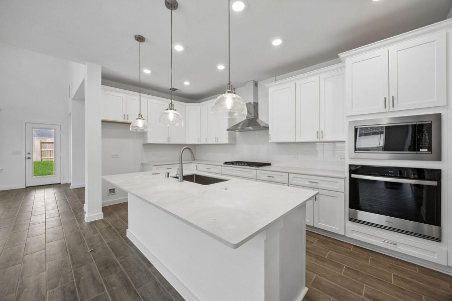 Furnished interior view inside a new home in Windcress, Cove (Image 18).
