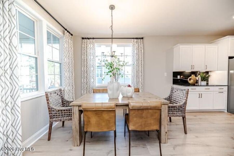 Furnished interior view inside a new home in Terrapin, Leland (Image 7).