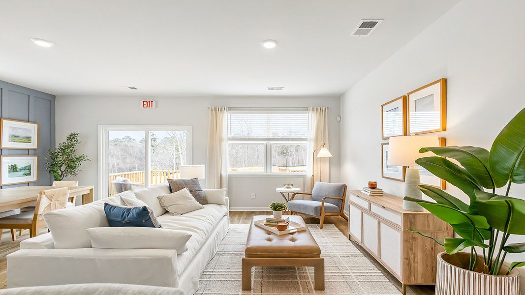 Representative furnished interior of a home built from the Davis by D.R. Horton in Marion Village, Santee (Image 13).