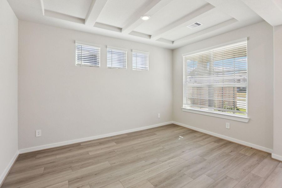 Photos are not of the actual home, but are photos of the builder home with same floorplan with similar interior finishes.