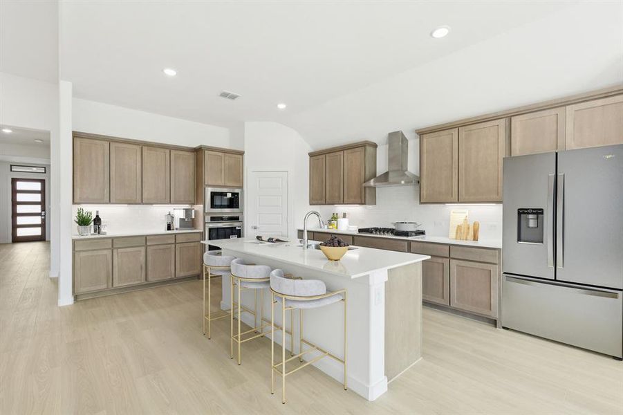 Kitchen in the Gilmour II home plan by Trophy Signature Homes – REPRESENTATIVE PHOTO Kitchen in the Gilmour II home plan by Trophy Signature Homes – REPRESENTATIVE PHOTO