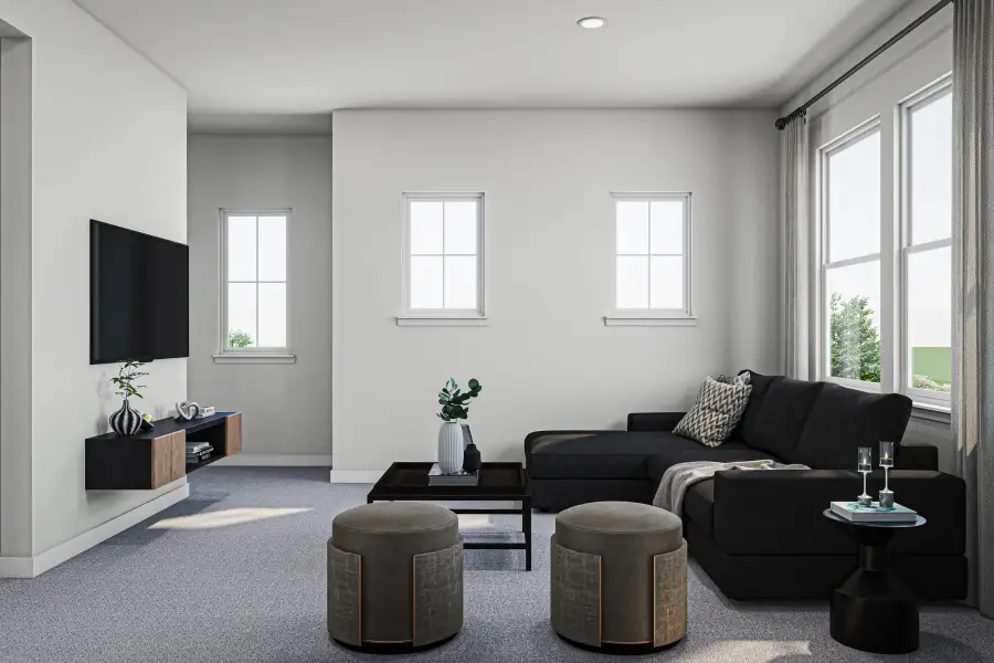 Furnished interior view inside a new home in Park Central, Georgetown (Image 12).