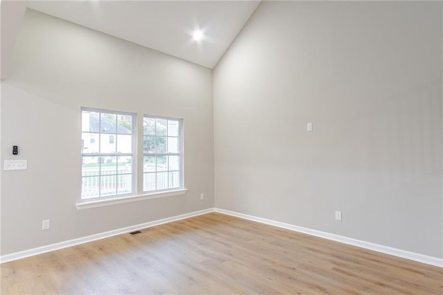 Spacious, unfurnished interior of a new home in , Stockbridge (Image 8). Spacious, unfurnished interior of a new home in , Stockbridge (Image 8).