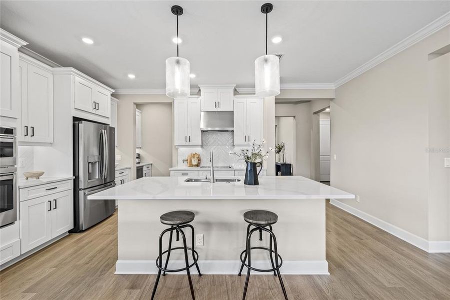 Furnished interior view inside a new home in Tiburon, Nokomis (Image 30).