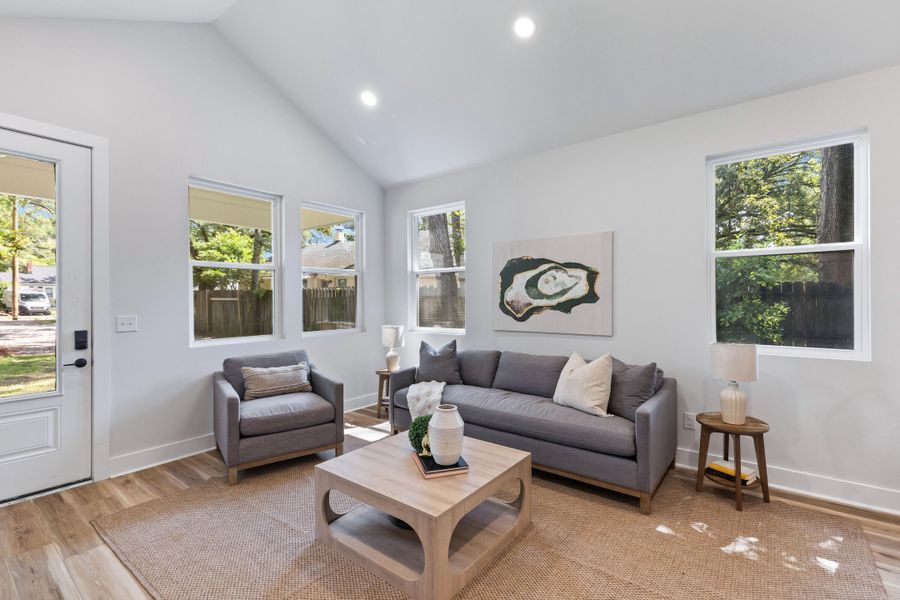 Furnished interior view inside a new home in , North Charleston (Image 7).