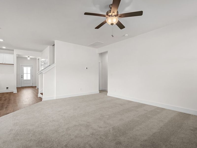 Spacious, unfurnished interior of a new home in Woods Crossing, Gallatin (Image 74).