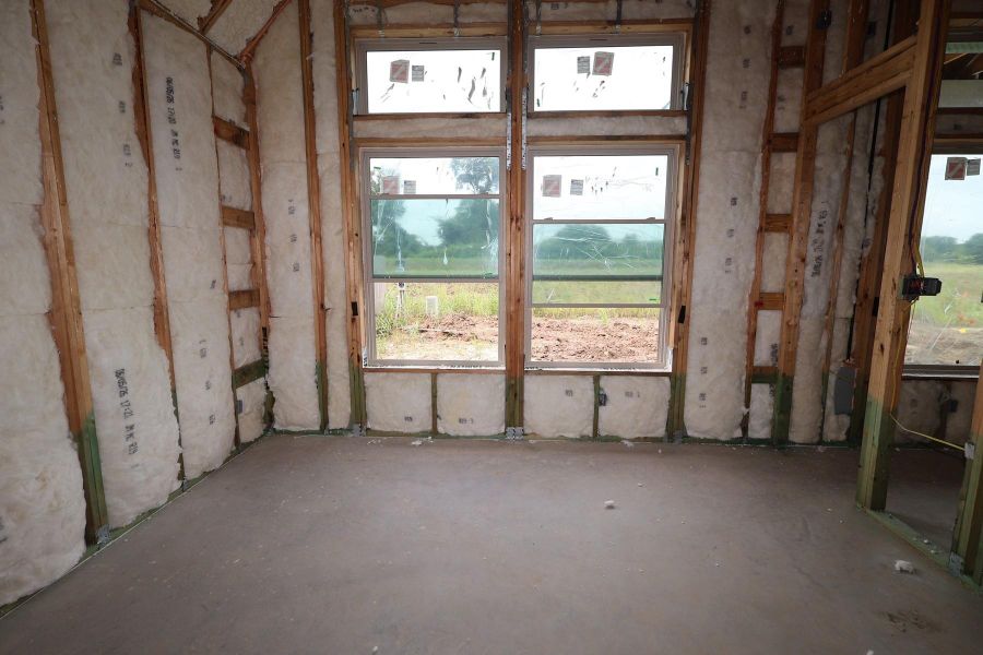 In-progress construction of a new home in Meridiana - Ascent Collection, Manvel, TX (Image 12).