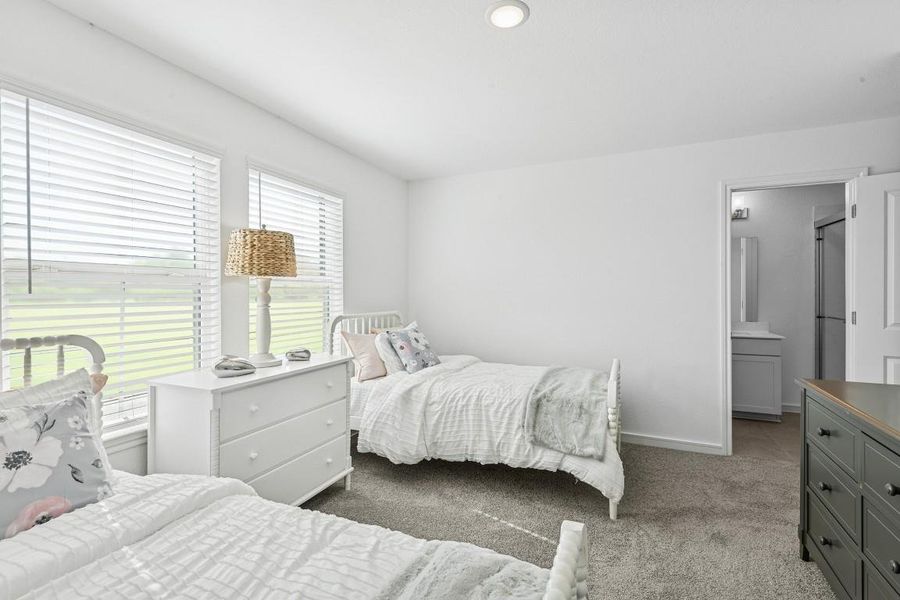 Spacious secondary bedrooms! Spacious secondary bedrooms!