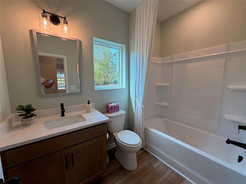 Furnished interior view inside a new home in Greene Farm, Cartersville (Image 35).