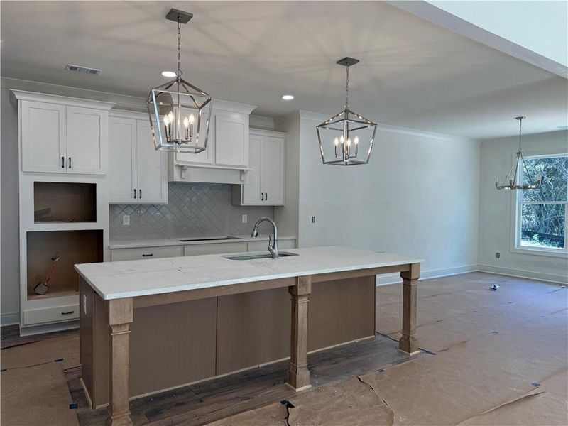 Furnished interior view inside a new home in , Winder (Image 2).