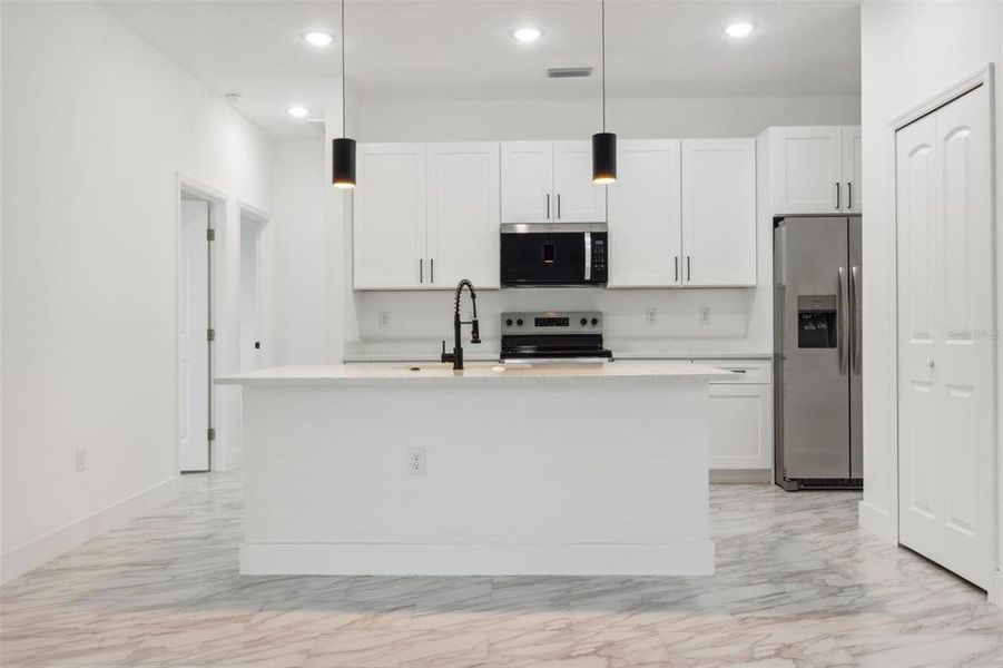 Furnished interior view inside a new home in , Placida (Image 10).