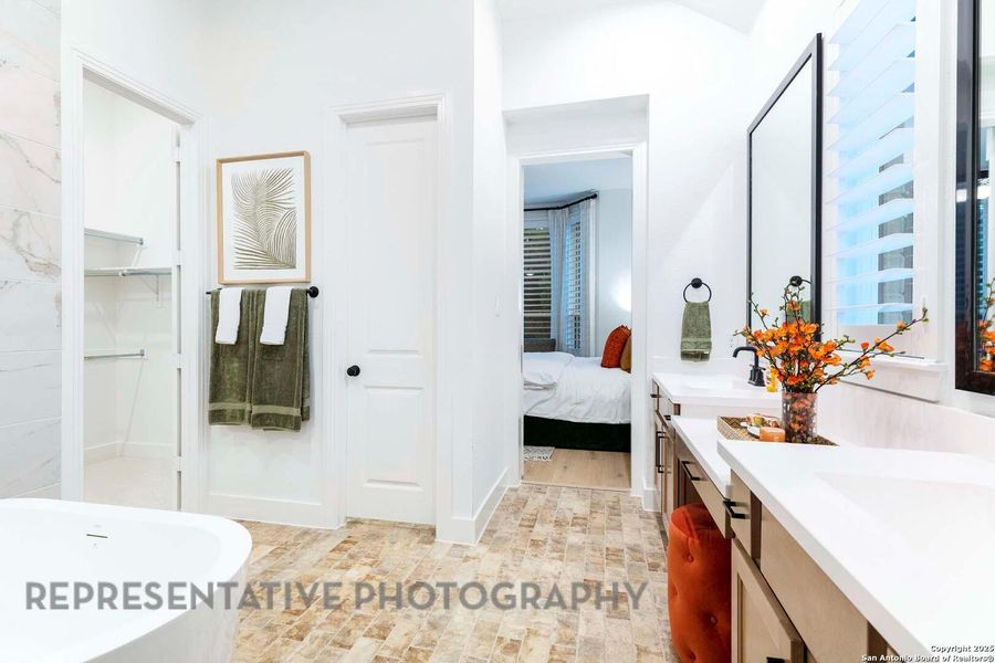 Furnished interior view inside a new home in Alsatian Oaks: 60ft. lots, Castroville (Image 6). Furnished interior view inside a new home in Alsatian Oaks: 60ft. lots, Castroville (Image 6).