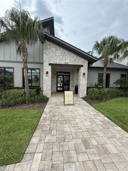 Front exterior of a new home in , Orlando, FL, highlighting curb appeal (Image 22). Front exterior of a new home in , Orlando, FL, highlighting curb appeal (Image 22).