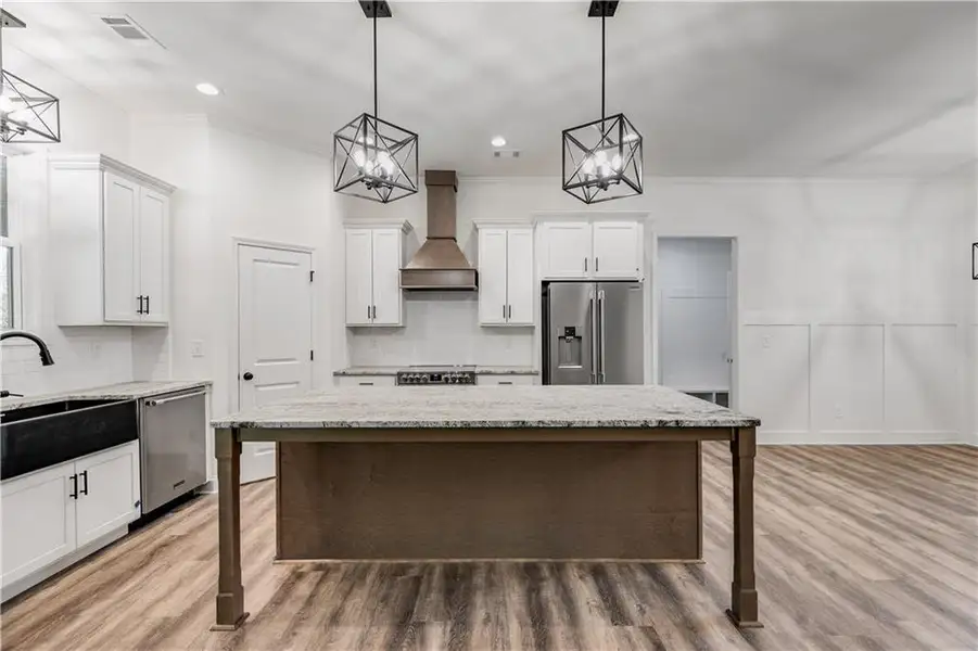 Furnished interior view inside a new home in , Rockmart (Image 3).