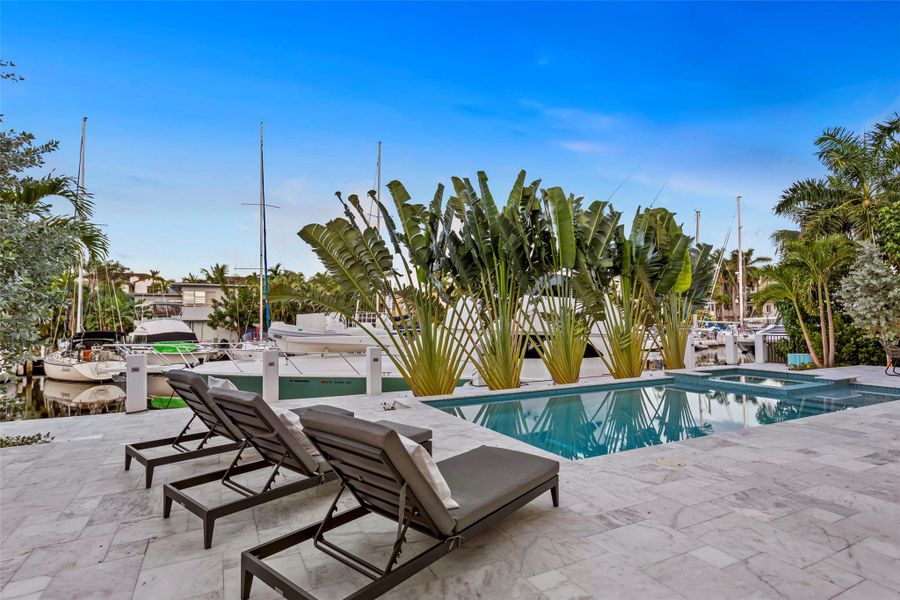 Exterior details and patio area of a home in , Fort Lauderdale (Image 3).