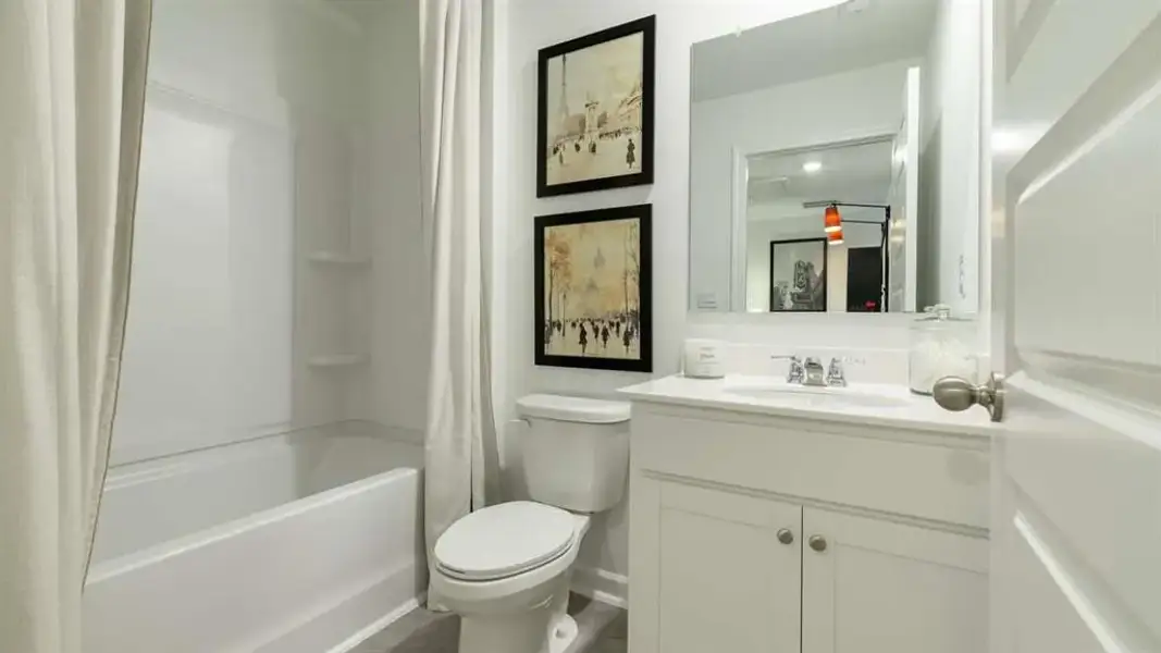 Furnished interior view inside a new home in Wellington Park, Lithonia (Image 19).
