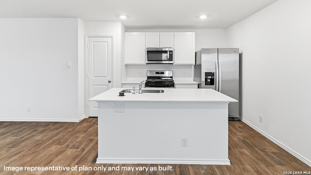 Furnished interior view inside a new home in Blue Ridge Ranch, San Antonio (Image 7).